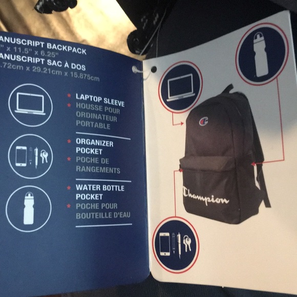 ❤️NEW!!!❤️Champion Backpack. $49 ea. - Picture 4 of 8